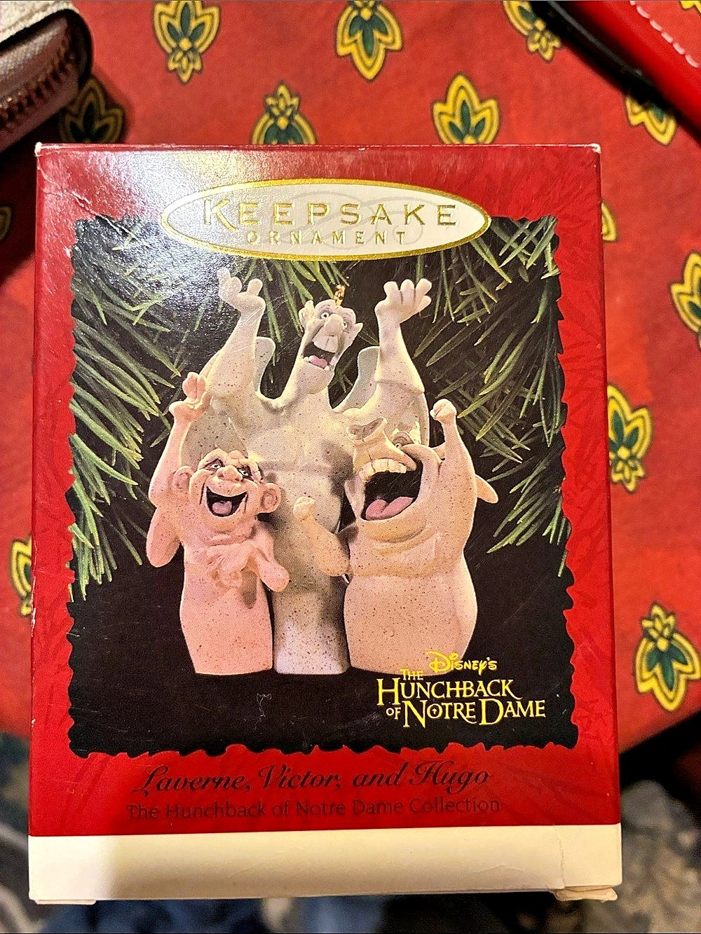 Hallmark Laverne, Victor, and Hugo Disney Hunchback Ornament